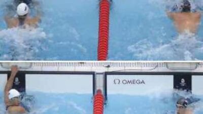 Cutting edge: the new LZR Racer bodysuit developed by Speedo was worn in 23 record-breaking swims at the Games.