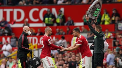 Manchester United's Luke Shaw, left, and Diogo Dalot say it is vital that Erik ten Hag's side make a strong start against Wolves. PA
