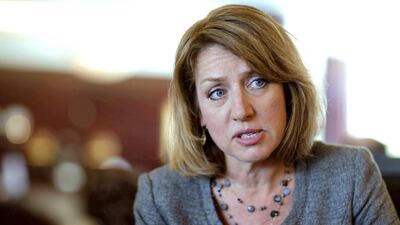 Leadership expert Liz Wiseman in her new book offers practical steps that older and supposedly wiser executives need to take to tap into their 'rookie smarts' and become a 'perpetual rookie'. Sammy Dallal / The National