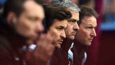 With three more points, Jose Mourinho's Chelsea team will be mathematically assured of being Premier League champions. Laurence Griffiths / Getty Images