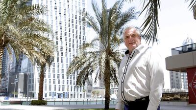 John Viola talks about players and transfer deals in the world of football. Jeffrey E Biteng / The National