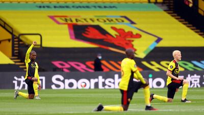 Christian Kabasele - 7: Up against it at times in the first half but stuck to task as Watford took control of game after the break. PA