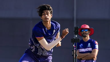 Leg-spinner Yash Raj Punja is the first UAE-born player to play in the IPL. Photo: Rajasthan Royals / Facebook