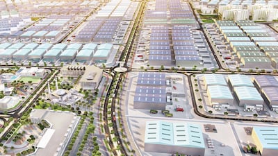 A rendering of the Foodstuffs, Fruits and Vegetables Market in Dubai. Photo: Dubai Media Office