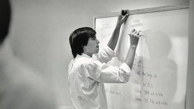 After being ousted from Apple in 1985, Steve Jobs had lofty ambitions when he started NeXT Computer. Photo: Stanford Archive