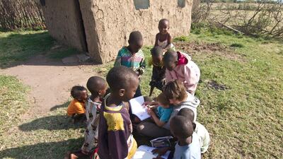 Ewangan village in Masai Mara, Kenya. Photo by Stuart Butler