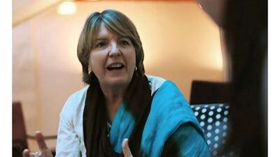 "The UAE is clearly growing in its role in the international community," Barbara Stocking, the chief executive for Oxfam, says. Ravindranath K / The National