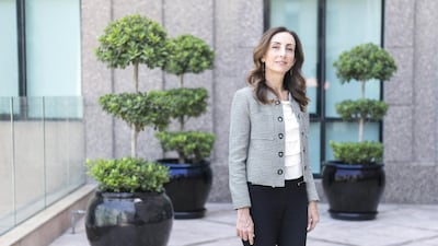 Maysa Jalbout, chief executive of the Abdulla Al Ghurair Foundation for Education, a philanthropic initiative. Reem Mohammed / The National