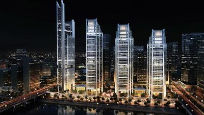 Taiwan developer Farglory is building Maryah Plaza, Al Maryah Island’s first and only residential development. Rendering courtesy Farglory Group