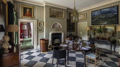 The wall art includes whimsical works by Lucian Freud, Francis Bacon, Jack Yeats, Hughie O’Donoghue and Mainie Jellett. Courtesy Top Ten Real Estate Deals