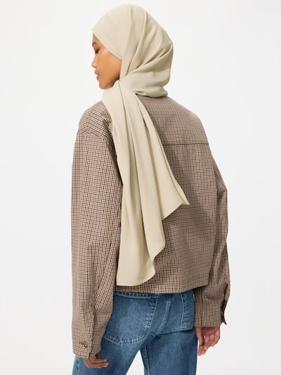 The Georgette hijab will be available in 12 shades. Photo: Uniqlo