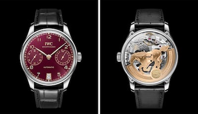 Portugieser Automatic 42 Year of the Horse watch. Photo: IWC