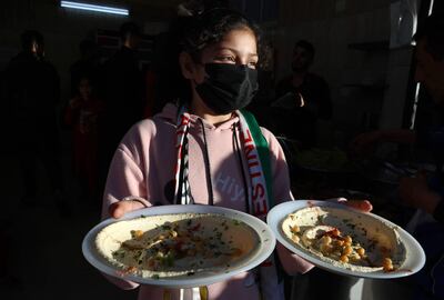 Insaf found a charity to help her send her donations to those who need it in Gaza and Syria. AFP