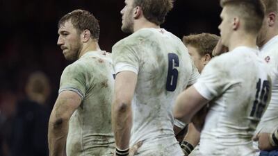 Chris Robshaw, left, and England finished second to Ireland in the 2014 Six Nations tournament. Eddie Keogh / Reuters
