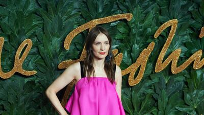 Roksanda Ilincic in one of her own creations. EPA