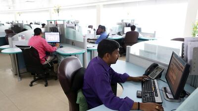 Attracting and retaining skilled professionals from all over the world fills in gaps in the UAE's expanding job market. Pawan Singh / The National