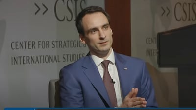 White House OSTP director Michael Kratsios defended recent moves by President Trump to nullify several AI export controls put in place by former president Joe Biden. Photo: CSIS