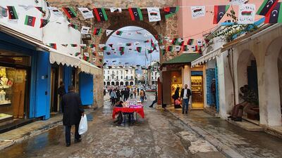 Libyans go on with their lives in the capital Tripoli. According to Libyan authorities, not a single case of coronavirus so far has been recorded in the country which faces Italy across the Mediterranean. AFP