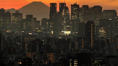 Mount Fuji in Tokyo, Japan. The country is seeking to grow its partnerships with the UAE and other Gulf countries in technology. Getty