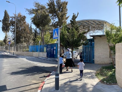 The UNRWA offices in Jerusalem, where the Israeli deputy mayor wants to build about 1,400 housing units for settlers. Lizzie Porter / The National