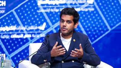 Talal Hassan, chief executive of 44.01, takes part in the panel discussing the commercial case for decarbonisation