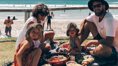 Marte Snorresdotter Rovik, 38, and her husband Jed Harris, 39, travel around the country full-time with their two young children, Ellida, five, and Embla, two. Courtesy Marte Snorresdotter Rovik