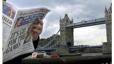 The appetite of rich men for owning newspapers, even if they do not make them richer, has not quite died.Martyn Hayhow / AFP