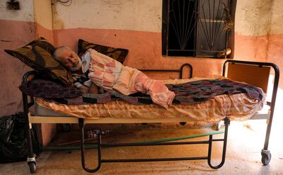 Hamad Mohammed Shamas survived the 1982 Sabra and Shatila massacre by hiding among the corpses. AFP