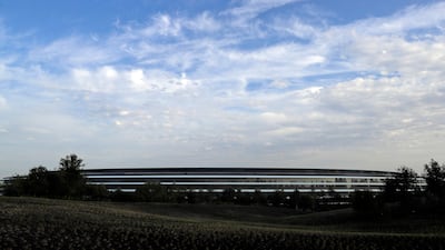 The new Apple campus in Cupertino, California. Marcio Jose Sanchez / AP Photo