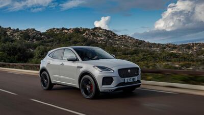 The Jaguar E-Pace won the Sub-Compact Premium SUV award. Courtesy Jaguar