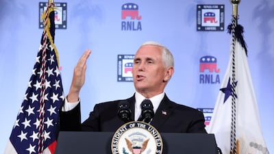 US Vice President Mike Pence said China is ramping up its meddling in US policies. Reuters