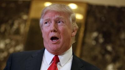 President-elect Donal Trump may already be in breach of the constitution. Evan Vucci / AP