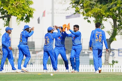 UAE restricted Oman to 196 in Dubai. Photo: ECB/ICC