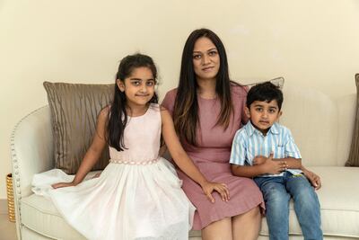 Shruti Sayed says she didn’t have a sense of belonging while renting property. She now owns a villa in Jumeirah Park and a townhouse in The Springs in Dubai. Photo: Antonie Robertson / The National
