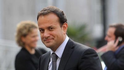 Irish prime minister Leo Varadkar rejected proposals for technology to be used to survey the land border in Ireland. Credit: Reuters