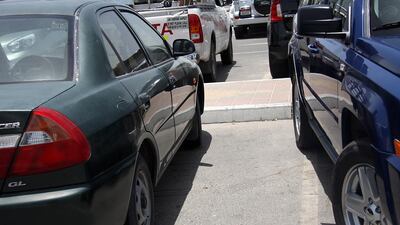 Fine-tuning your parking skills can make a lot of difference for other motorists. Asmaa Al Hameli / The National