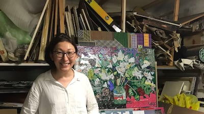 Artist Saule Suleimenova