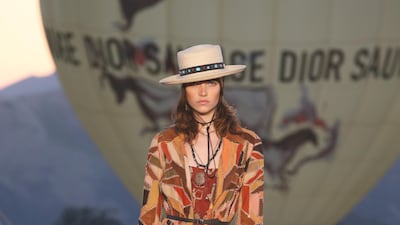 Look 49 from the Christian Dior 2017/18 resort collection. Courtesy Dior