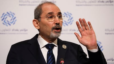 Jordanian Foreign Minister Ayman Al Safadi has met Abdallah Bou Habib, his counterpart in Lebanon's caretaker government. Reuters