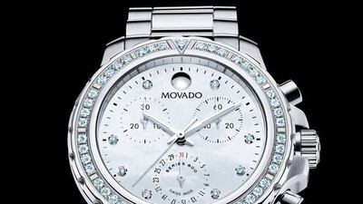 Movado has added a new chronograph to its Series 800 collection. (Courtesy of Movado)