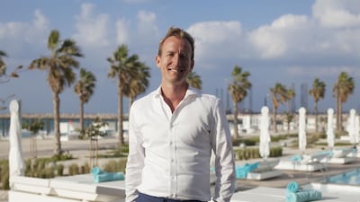 Alexander Schneider, general manager of Nikki Beach Resort & Spa, previously managed at Abu Dhabi’s Emirates Palace. Anna Nielsen for The National