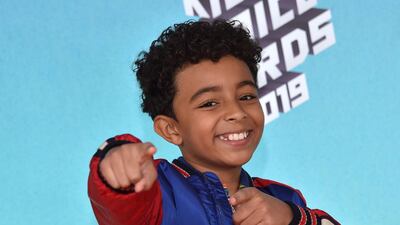 US actor Micah Abbey. AFP