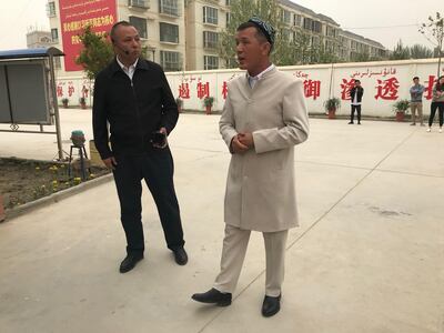 “Before construction we asked for input from Muslims nearby and that is why we don’t have a dome,” said Mehmet Ahmeti, deputy imam of the Jestgama Mosque in Duolang District