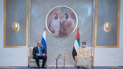 The UAE enjoys excellent relations with Moscow, Sheikh Mohammed said and 90 per cent of Russian investments in the Arab world are in the UAE.