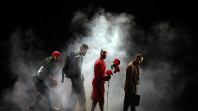 The show Shayatin is the brainchild of dramatist and director Amel El Farji. EPA