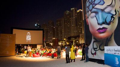The Beach has previously played host to the Samsung Short Film Festival Courtesy Samsung