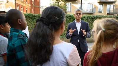 Mayor of London, Sadiq Khan, has announced funding to help school pupils avoid extremism. Getty Images