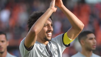 Marquinhos earns £241,000 at Paris Saint-Germain. AFP