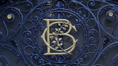 Above, the emblem of Santiago’s stock exchange building. Most economists now predict overall growth in Chile’s economy of between 2.0 and 2.5 per cent this year, down from 4.1 per cent in 2013. Ivan Alvarado / Reuters