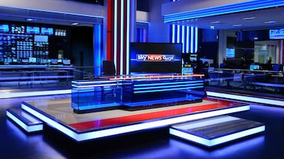 Sky News Arabia was launched in 2012 and is a joint venture between IMI and the UK-based Sky Group. Photo: SNA